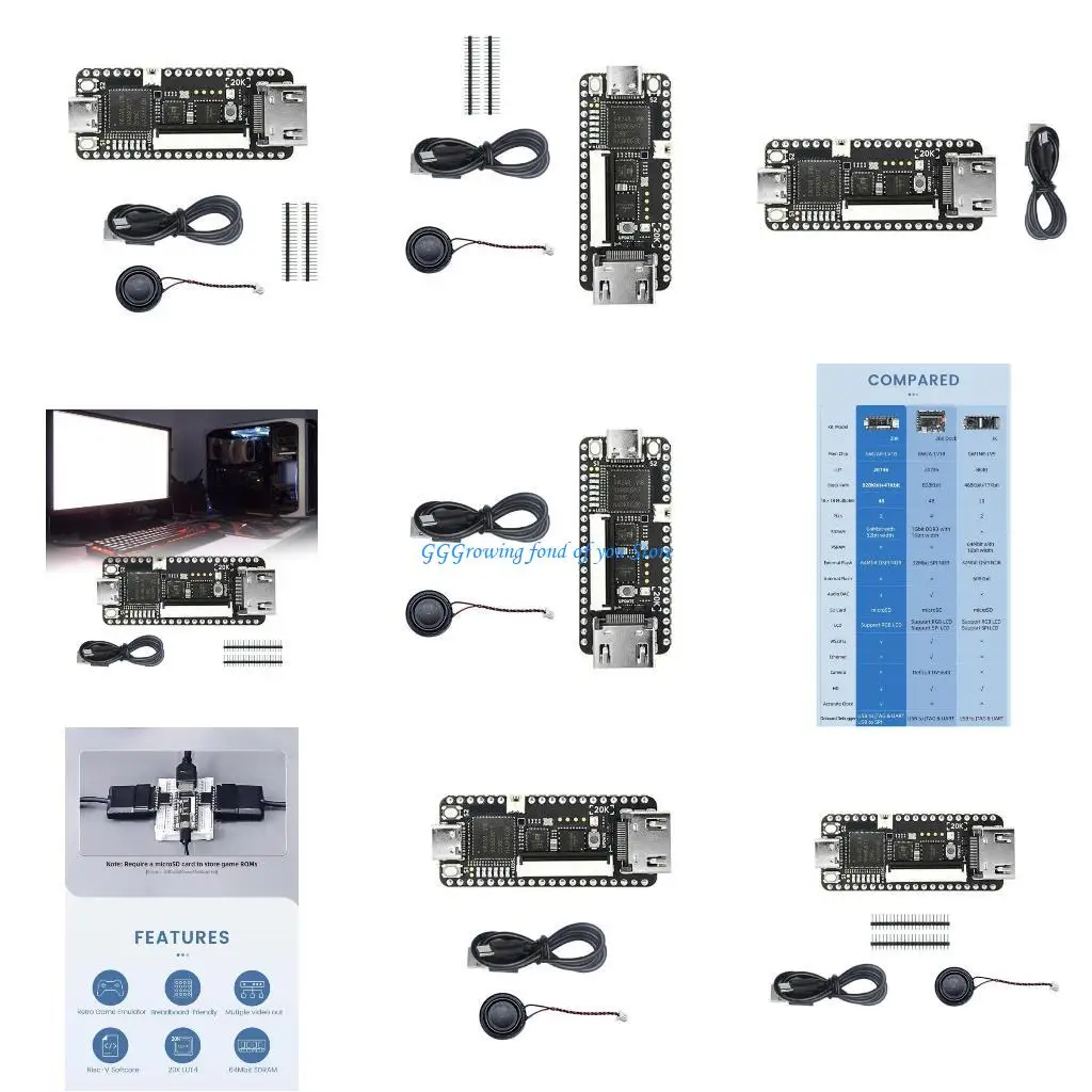 

H9EB Advanced Sipeed 20K FPGA Development Board with USB2.0 HS Interfaces