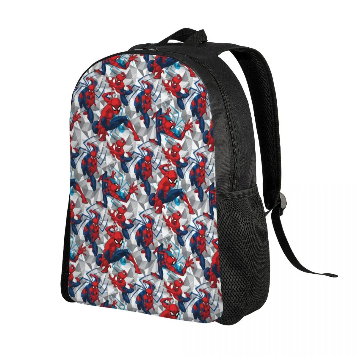 Custom Spider Man Super Hero Backpack for Women Men Waterproof College School Bag Print Bookbag