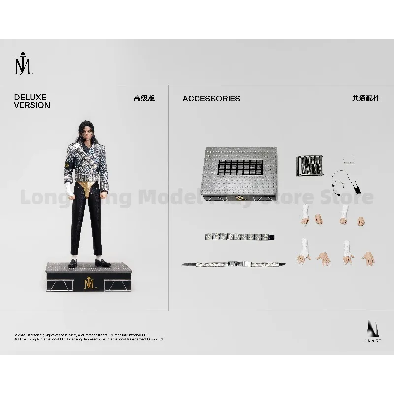 24-Hour Delivery INART Michael Jackson 1/6 Collection Grade, Hair