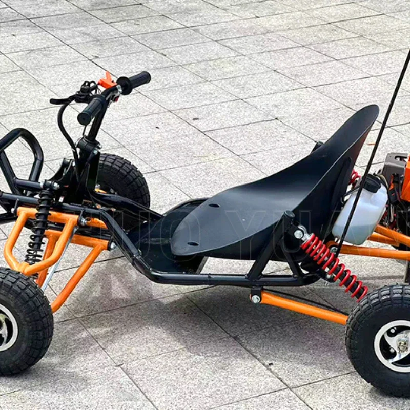 Наружная амортизационная подвеска Drift 63CC, песочный крест через картинг, картинг с бензиновым двигателем, 2-тактный пусковой багги