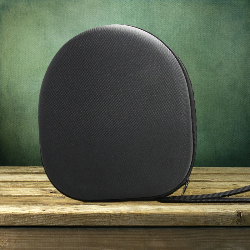 Estuche rígido de almacenamiento para auriculares, estuche de transporte para Cable de auriculares, bolsa de almacenamiento para tarjeta SD, negro, 1 unidad