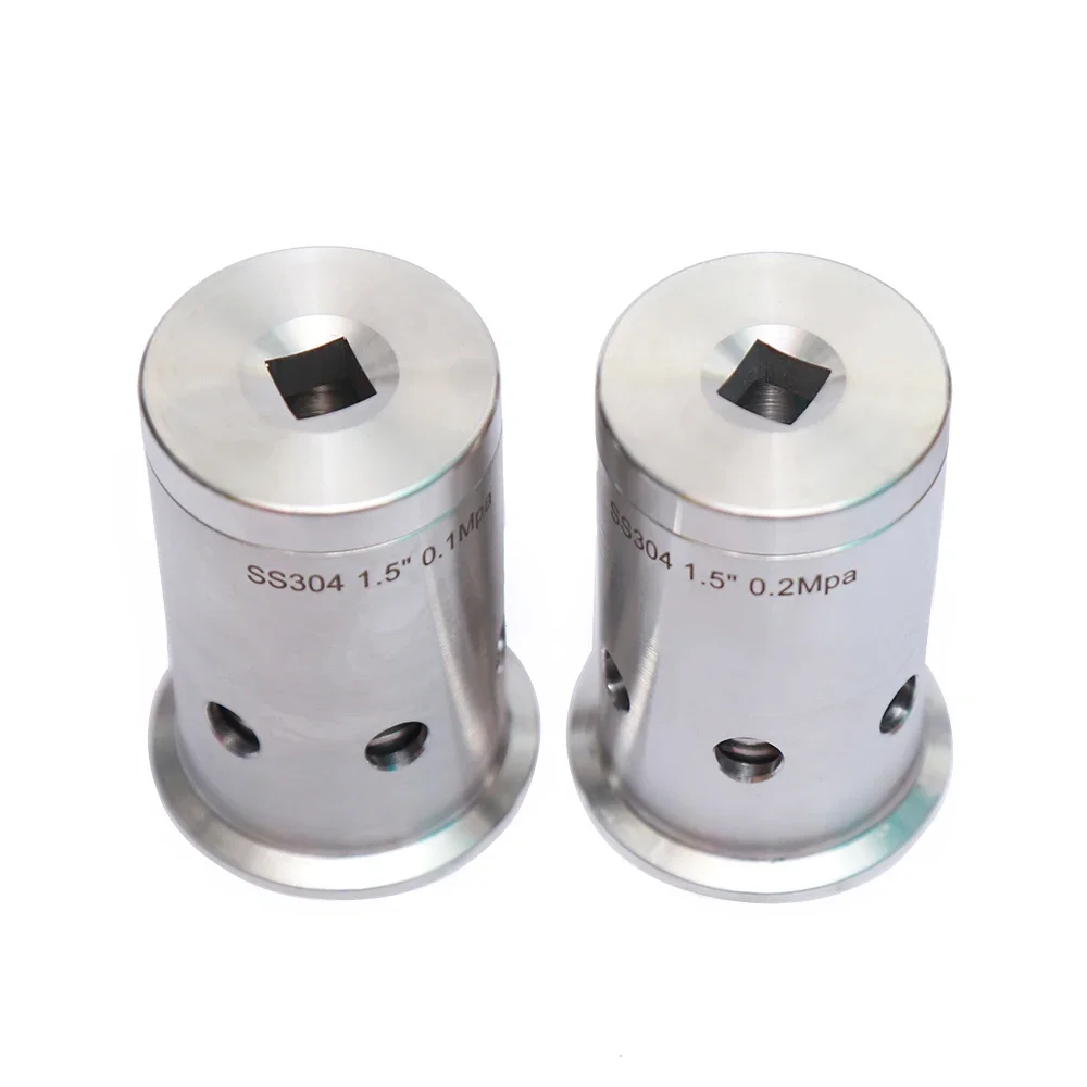 Stainless Steel Pressure Breathing Valve Sanitary PVRV Safety Pressure Valve