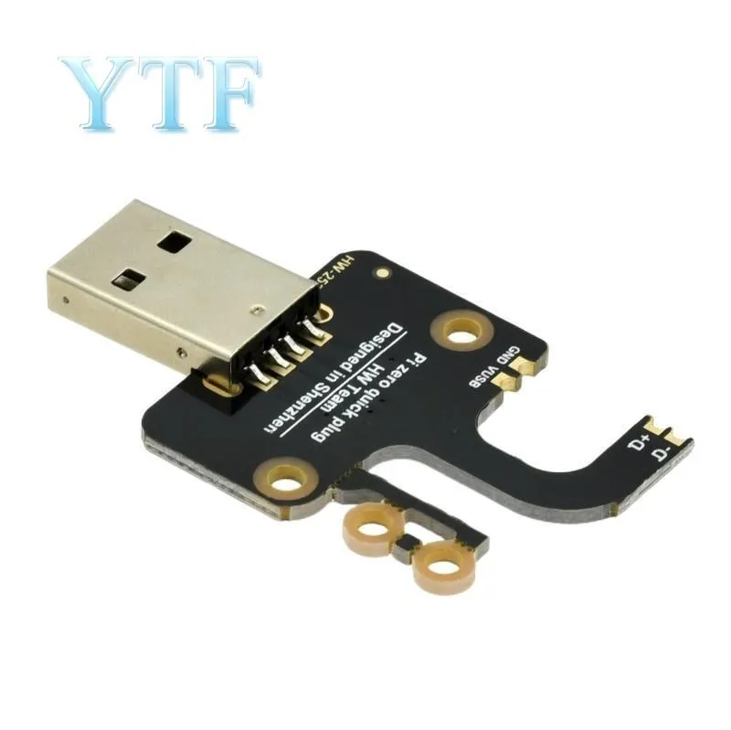 Placa adaptadora Micro USB A USB tipo A, expansión para Raspberry Pi Zero W