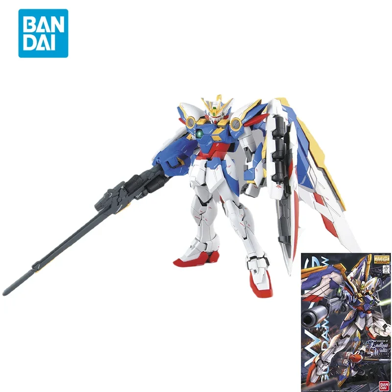 

Spot Direct Delivery Bandai Original Anime Collectible GUNDAM Model MG XXXG-01W GUNDAM EW Action Figure Assembly Toys For Kids