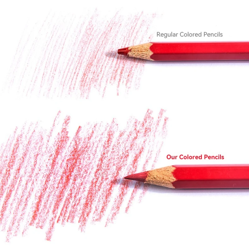 مجموعة أقلام رصاص ملونة 12-100 لونًا من فابر كاستل صندوق كلاسيكي قائم على الزيت لرسم الرسم الاحترافي أقلام تلوين فنية ذاتية الصنع