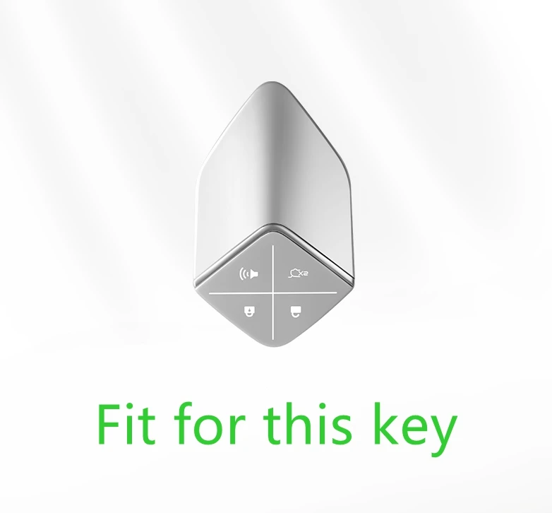 Car Zinc Alloy Leather Key Case Cover Holder Chain For Changan Deepal SL03 S7 2023 2024 Smart Control Key Protective Accessories - view 5
