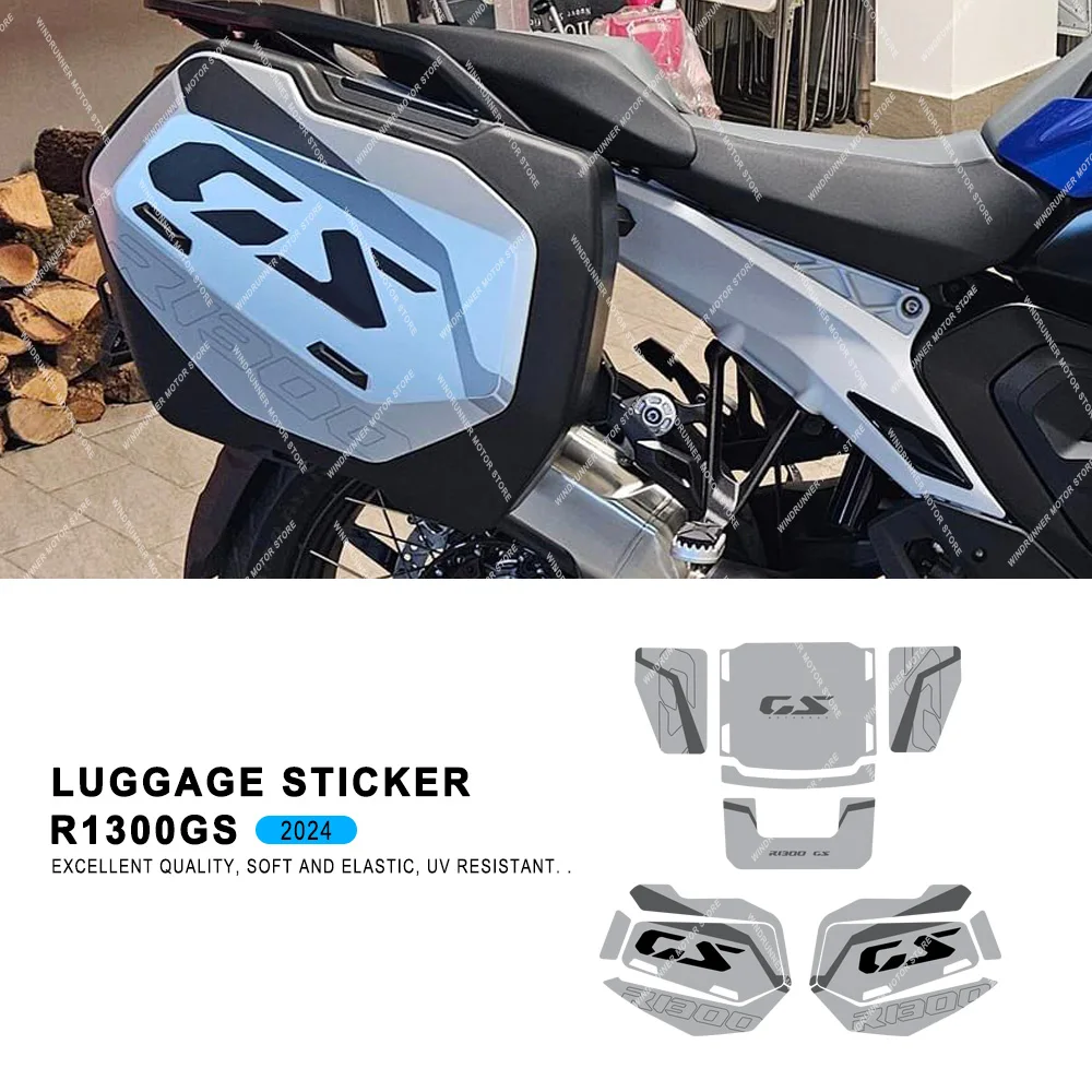 For R1300GS R1300 GS r 1300 gs 2023 2024 Motorcycles Luggage Cases Protective Sticker Trunk Sticker Side Case Pads Decal