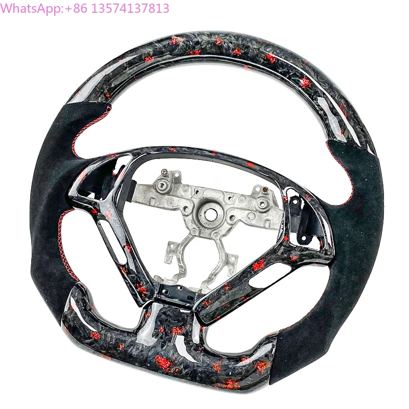 G37 Sedan G37s Coupe RPM Steering Wheels Fit for Infiniti G37 Coupe Sedan Exhaust Carbon Fiber Steering Wheel