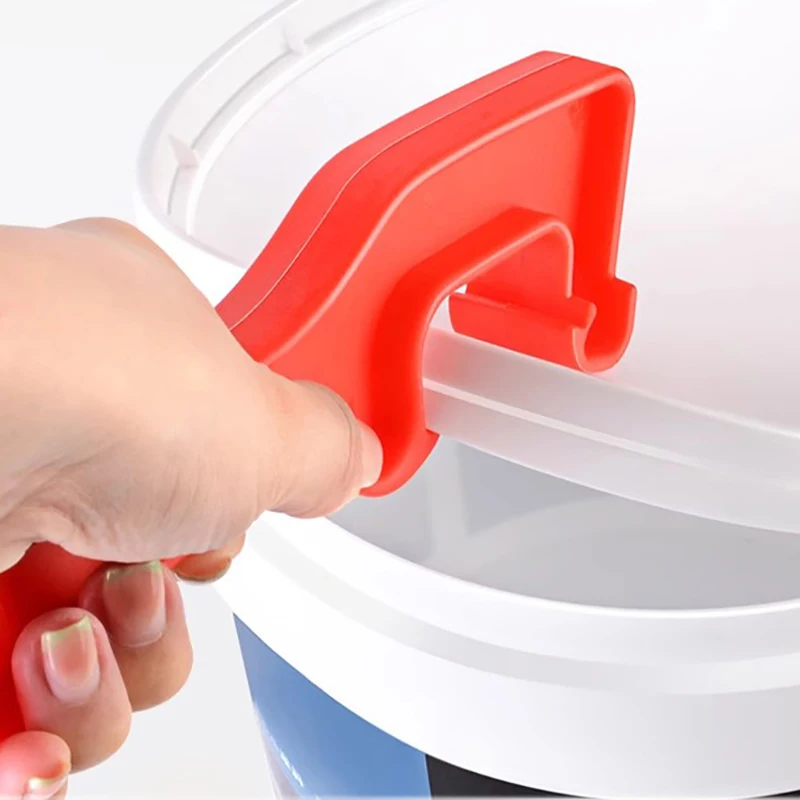 Manual Plastic Can Opener For Gallon Honey Bucket Pail Cap Paint Barrel Lid Removal Wrench Household Labor Saving Opening Tool