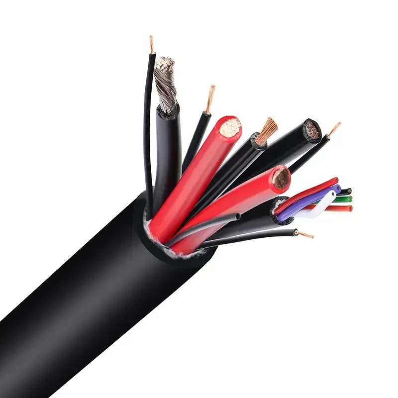 New Energy Electric Vehicle Charging Pile Shielding Line Copper Conductor Charge Cable for Wires Cables Cable Assemblies