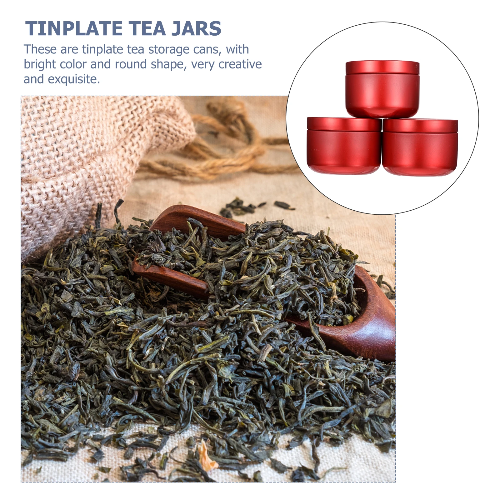 

10pcs Small Iron Tin Cans Set Leaf Tea Leaf Cans Jars For Gift Candy Storage Home Party Use Metal Tea Containers