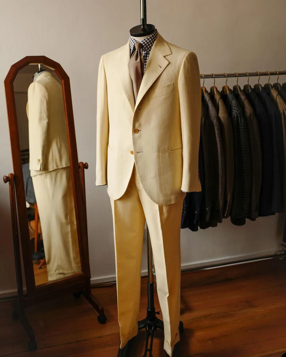 Elegant 2 Pieces Men Suit Blazer Jacket Single Breasted Herringbone Business Formal Causal Prom Customized trajes para hombre