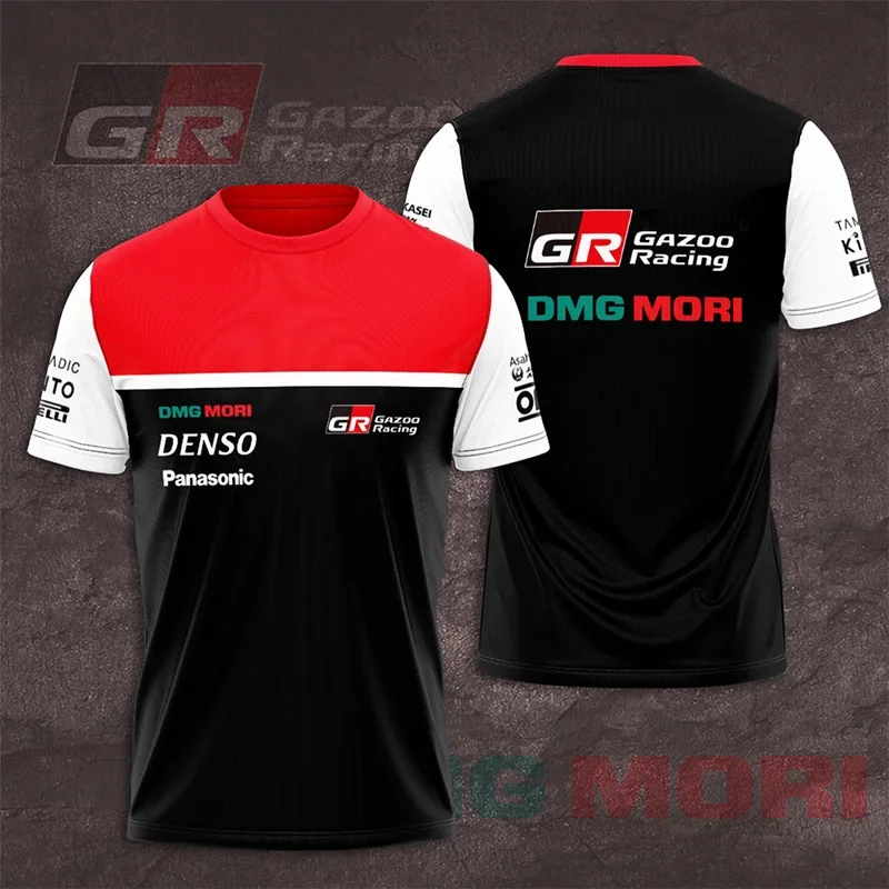 

F13D Racing Extreme Sports Bike Print Quick Drying Breathable Sports Street Outdoor Men's Plus Size O-collar Fitness T-shirt