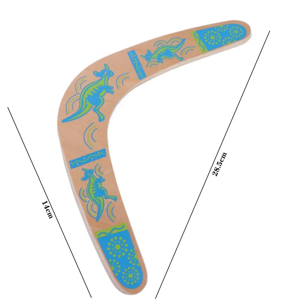 Attrezzature sportive per l'educazione Giocattolo interattivo per esterni Giocattolo Boomerang Giocattolo Boomerang volante Boomerang a forma di V Canguro Boomerang