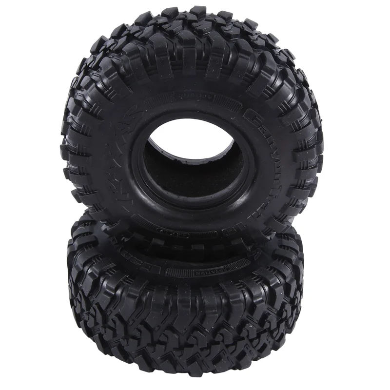 

BEDW-4PCS 120MM 1.9In Rubber Rock Tyres Wheel Tires For 1: 10 RC Crawler Car Axial SCX10 90046 AXI03007 TRX4 Redcat Gen8 Parts