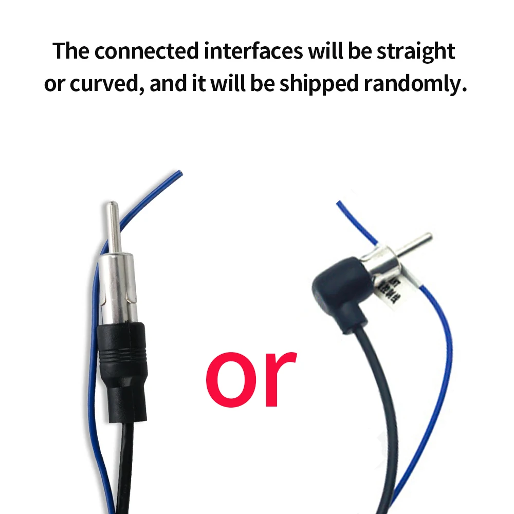 1PCS Grandnavi For VW/Volkswagen Radio Dual heads Antenna Connections Radio Cable Adapter Cable