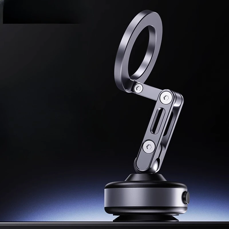 

Car vacuum suction cup mobile phone holder car navigation fixed high-end electric adsorption magnetic attraction