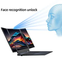 16+2*10.5 Inch Triple Screen Laptop Intel Core I5 12450H 32GB RAM 2TB Notebook Fingerprint/Face Recognition Unlocking Office PC 3