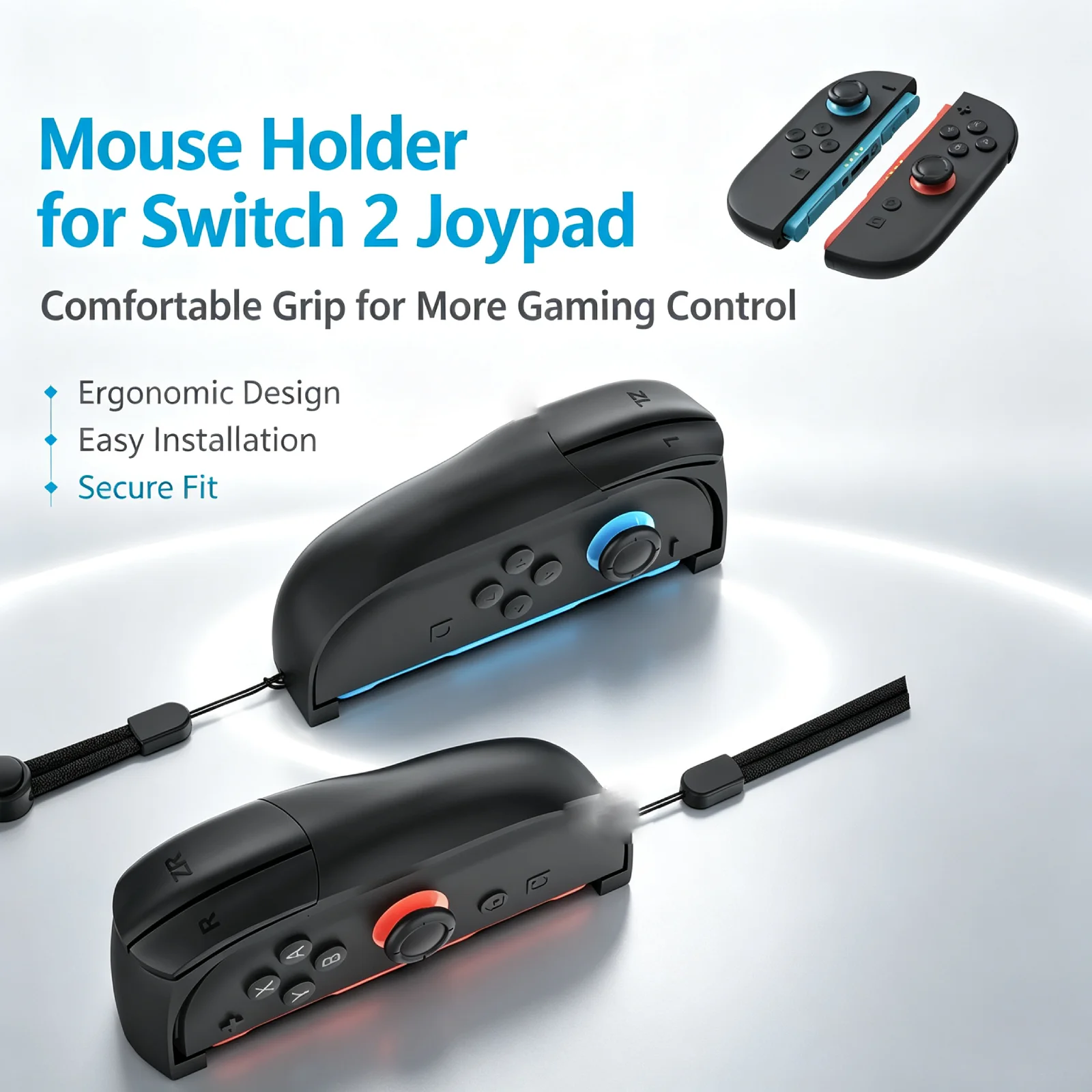 Gaming Accessories Bundle - 2-Pack Mouse Stand for Switch 2