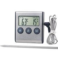 Tp700 Digital Remote Wireless Food Kitchen Oven Thermometer Probe For BBQ Grill Oven Meat Timer Temperature Manually Set