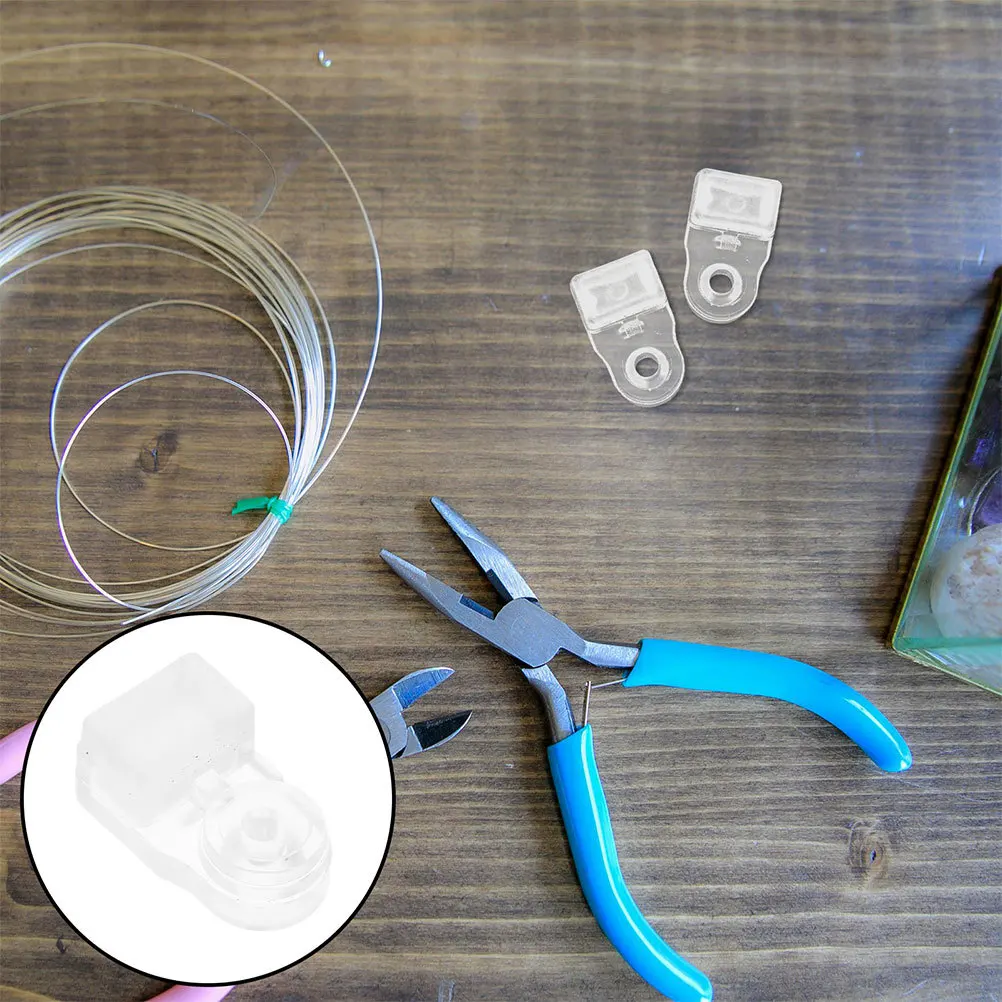 

30Pcs Glass Clips Acrylic Mirror Holder Secure Cabinet Doors Transparent Minimalist Design Easy Clean Stable Support