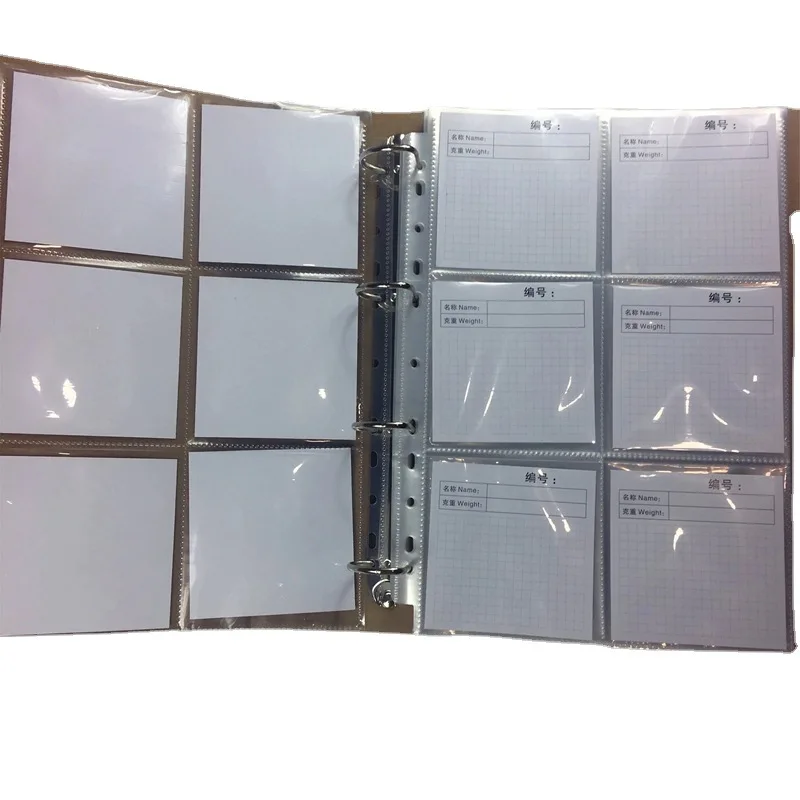 Customized Nail Color Card Book Nail Polish Gel Style Book Display Book High-end Color Plate Rack Frame Nail Display Boar