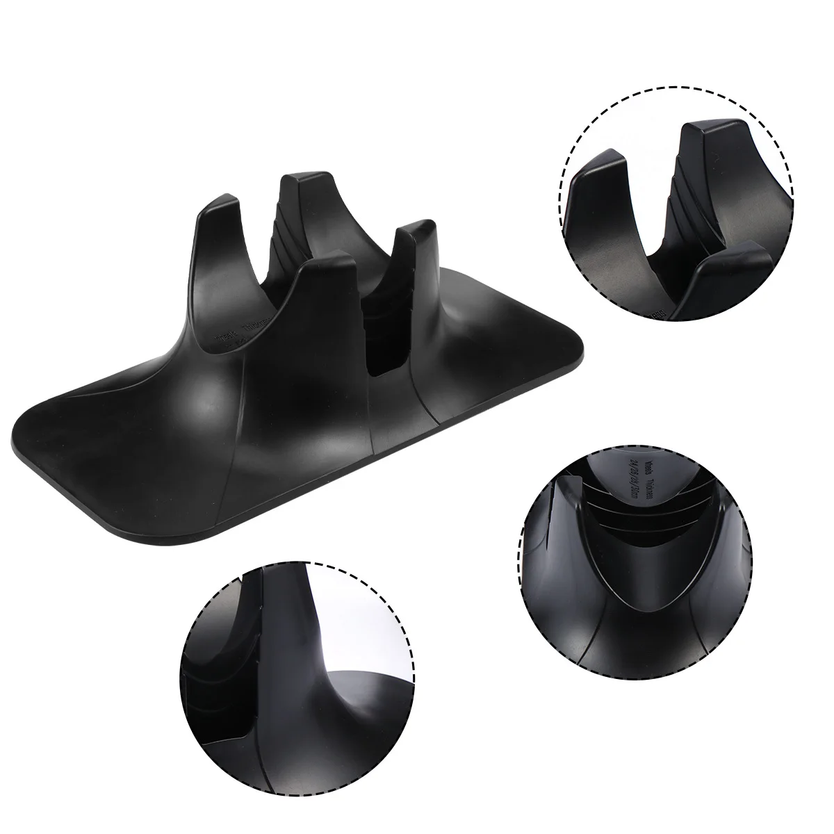 

Universal Scooter Stand Rack Pro Kick Scooter Holder Neatly Organize Garage Floor Immediate Use No Assembly Required