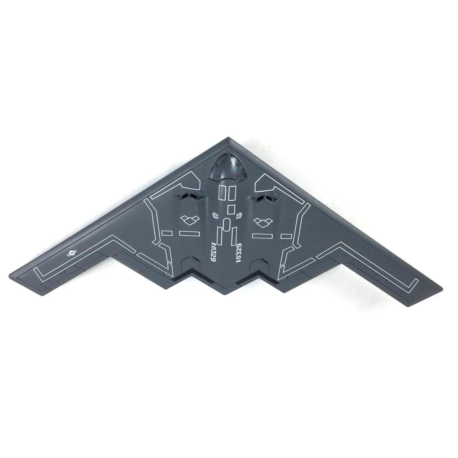 دييكاست 1/200 مقياس B2 USAF B-2A منفذها طائرة طائرة طبق الاصل لعبة مجسمة لعرض جمع هدايا العيد