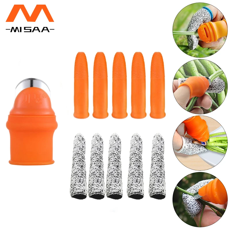 

Thumb Knife Farm Vegetable Fruit Picker Pickle Pepper Tip Plant Picking Tools For Garden Kitchen Gadgets Gardening Accesorries