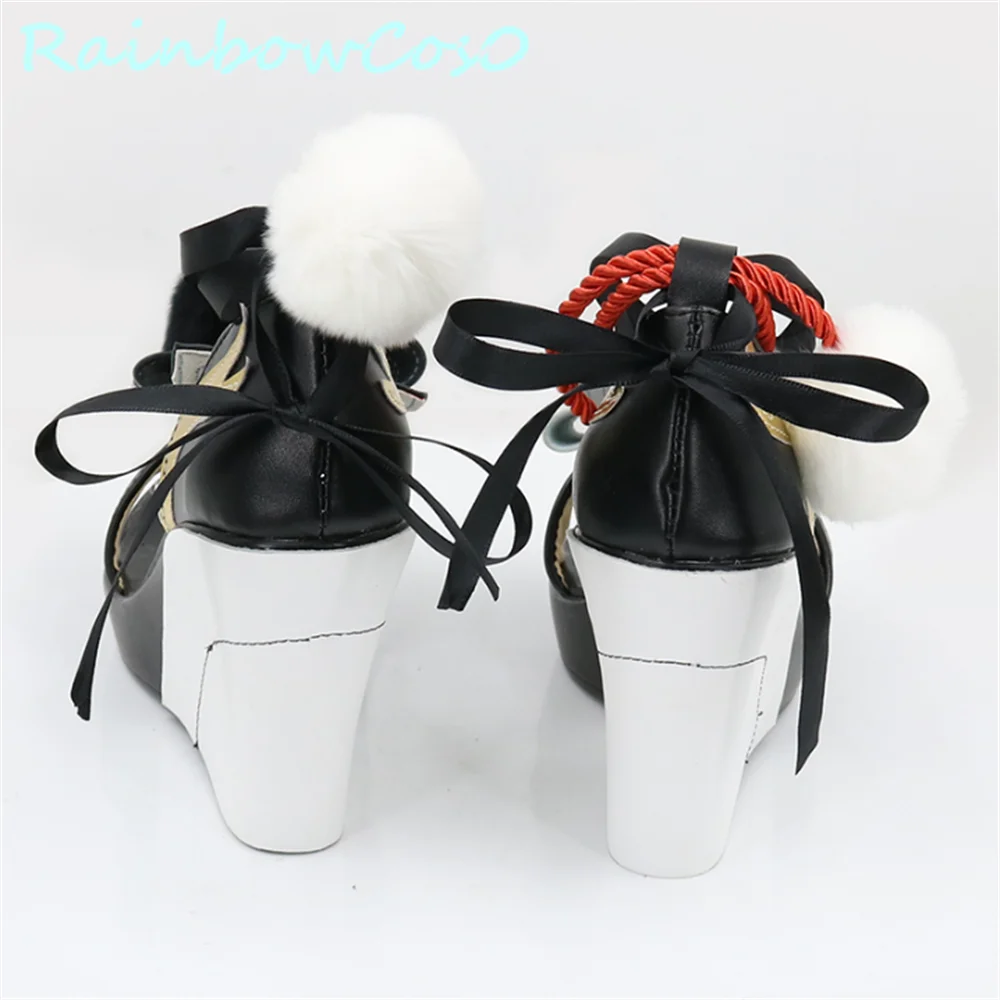 أحذية هونكاي إمباكت لي سو شانغ لي سوشانغ التأثيرية أحذية لعبة أنيمي كرنفال حفلة الهالوين عيد الميلاد Rainbowcos0 W3158