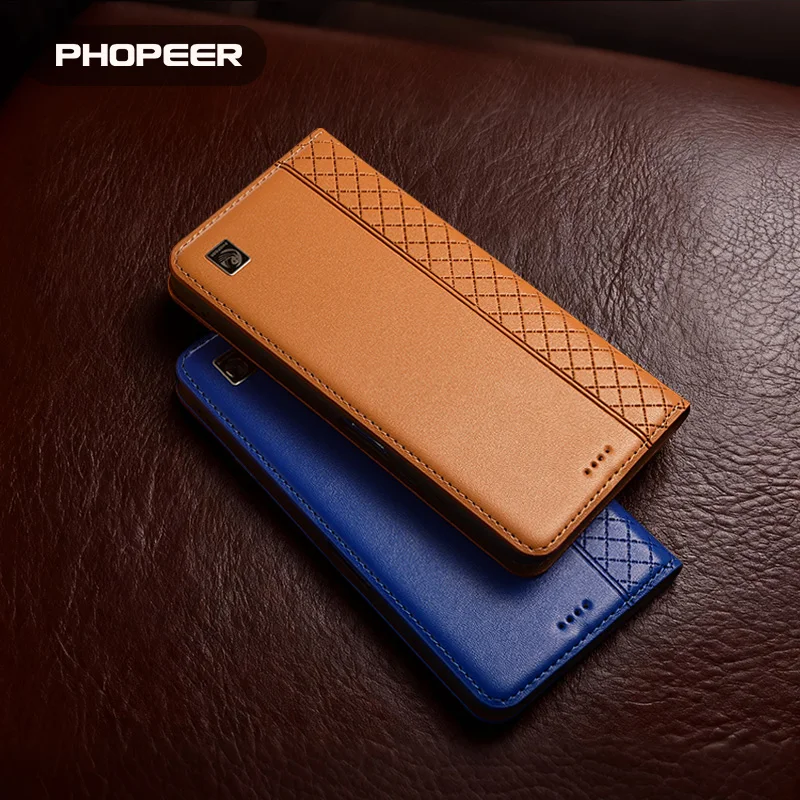 Luxury Genuine Leather Phone Case for Realme GT 8 pro Neo 6 5 3 2 SE T Nappa Pattern Inner Grid Protective Cover