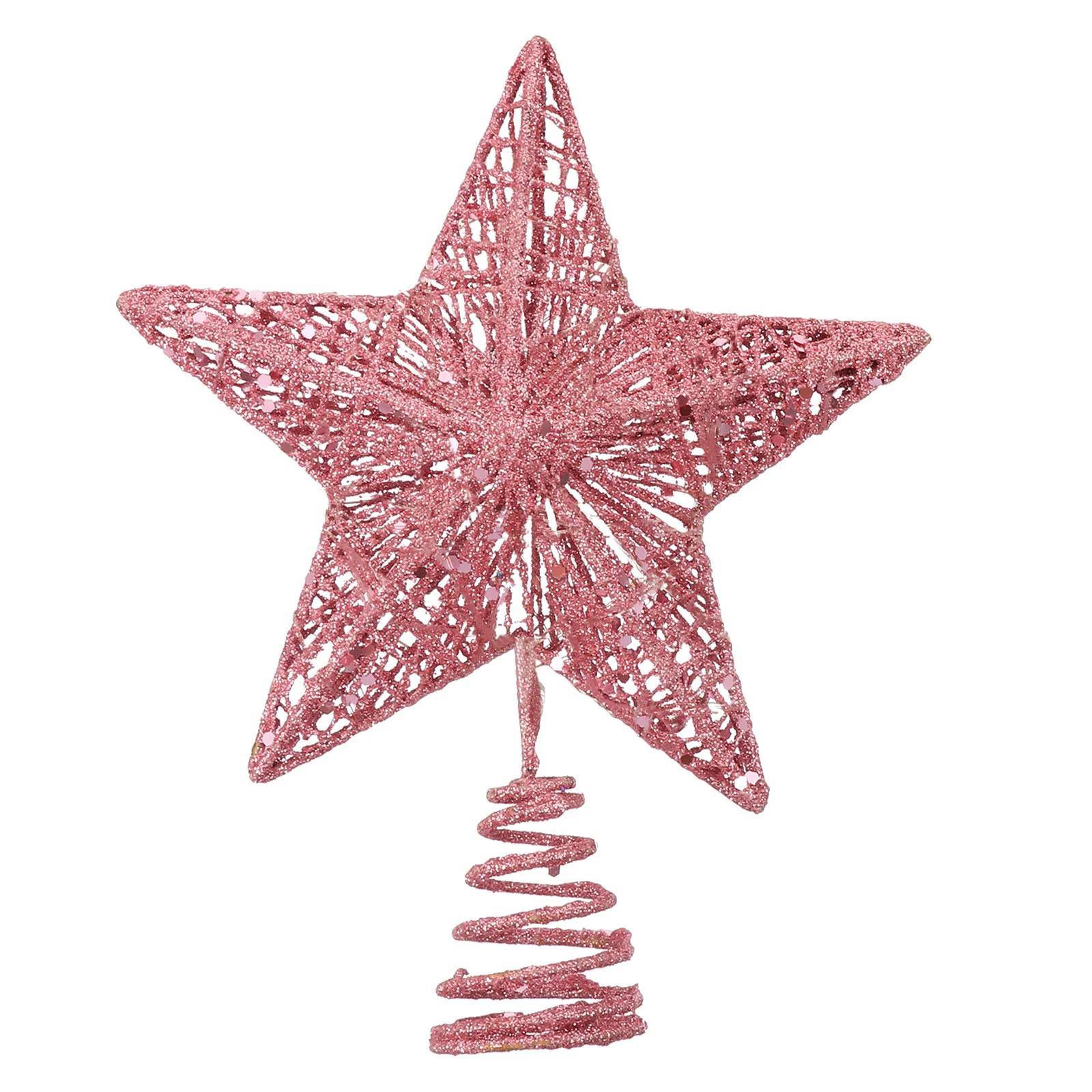 

1Pcs Christmas Tree Topper Star Lighting Decor Xmas Tree Topper Star Easy to Use for Tabletop Trees Festive Atmosphere