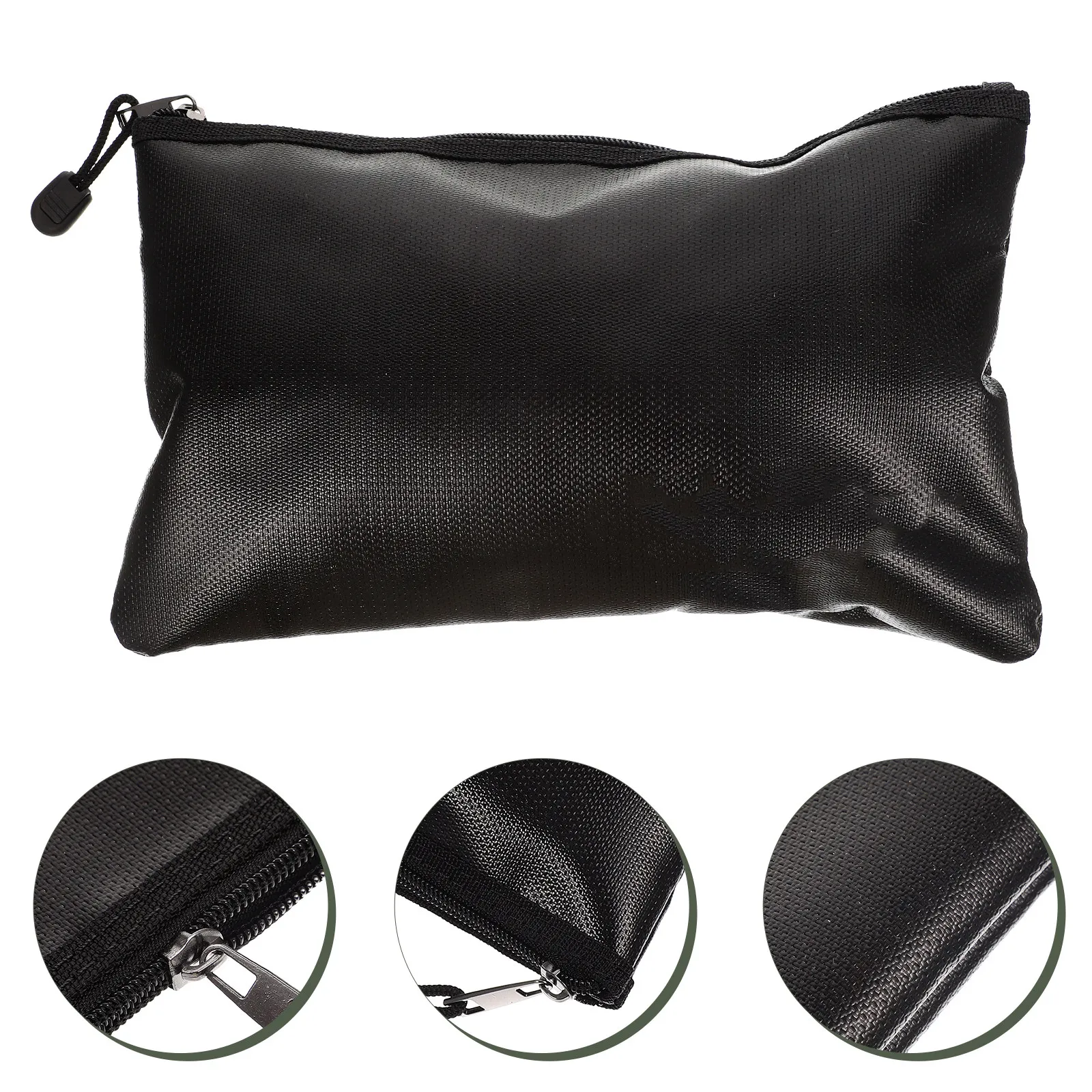 

Огнестойкая водонепроницаемая сумка для документов с молнией, портативный органайзер большой вместимости для дорожных документов