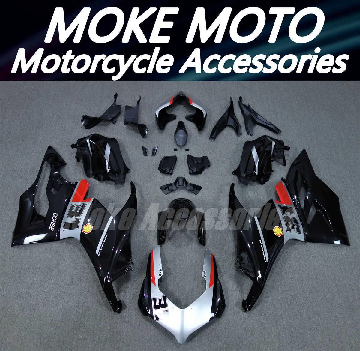 

Fairings Kit Fit For Panigale v2 2020 2021 2022 Bodywork Set 20 21 22 Abs High Quality Injection Black Red Silver