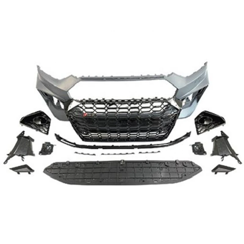 For  A5 front bumper body kit upgrade RS5 style car grill 2021 2022 2023custom