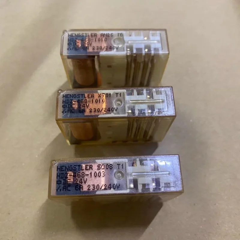 

（Second-hand）1pcs/lot 100% original genuine relay:HDZ-468-1010 1003 1024 DC24V 24VDC Gold plated safety relay