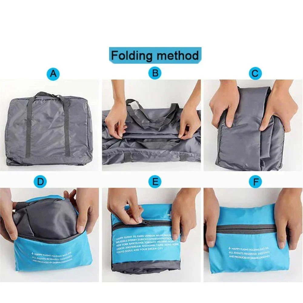 Multi-functional Airline Bag Portable Folding Large Capacity Travel Storage Bag Moving Travel Duffel Bags Sports Weekend Trip