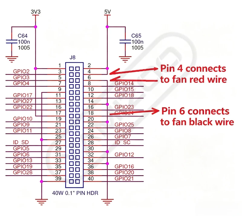 Angepasster Lüfter Kompatibel mit Raspberry Pi 3 2. Generation B+ Gehäuse Unterstützt B – Detail 1