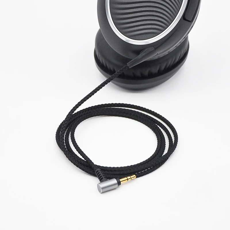 For Sennheiser HD438 HD461 HD439 HD461G HD461i HD471i Earphone Replaceable 3.5mm to 2.5mm Nylon Braided Cable