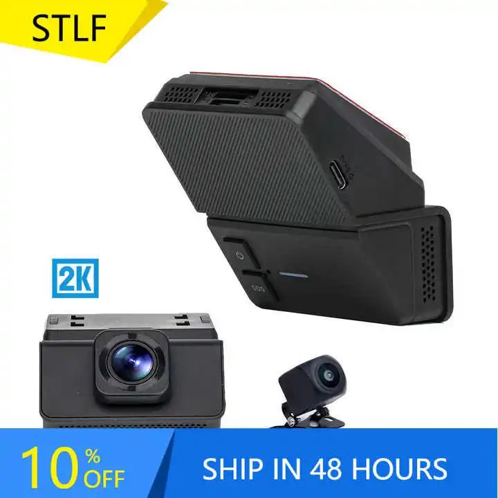 

STLFDashcam for Cars 2k Night Vision 4G WIFI Parking Monitoring GPS Tracking Dual Car DVR Live View Remote View Tracker Stream V