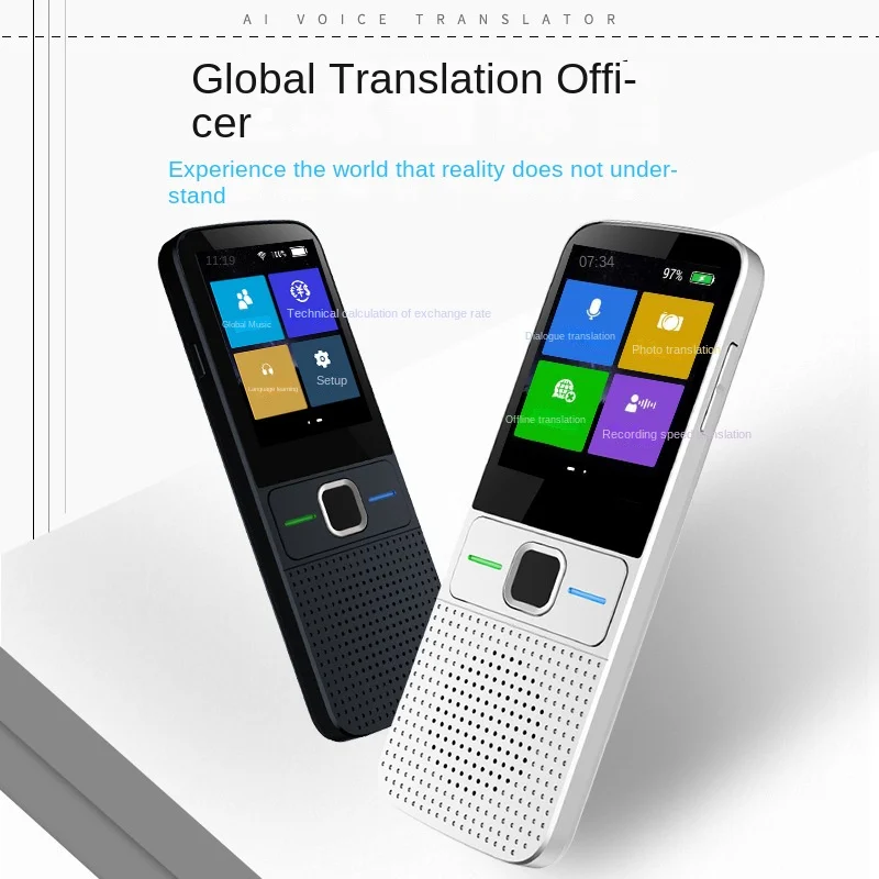 

T10 Intelligent Speech Translator Japanese, Korean, Russian and German Offline Business English Oral Learning