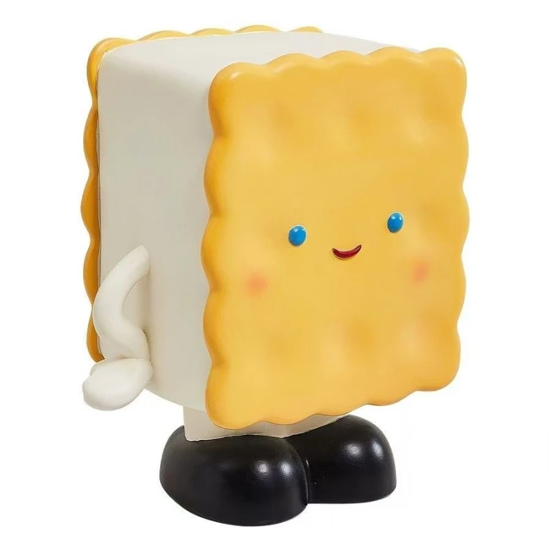 

Creative cute biscuit edge few home living room sofa small coffee table cream wind Internet celebrity ins corner few cartoon