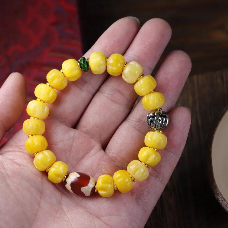 Passion fruit seed Tibetan-style bracelet handheld
