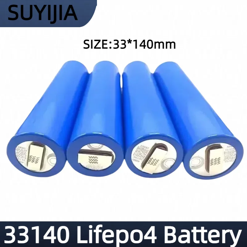 

1-10PCS 33140 3.2V 15Ah Lifepo4 Battery 5C High-power Diy12v 24v 36v 48v Electric Two Wheelers Motorcycle Tricycle Power Tools