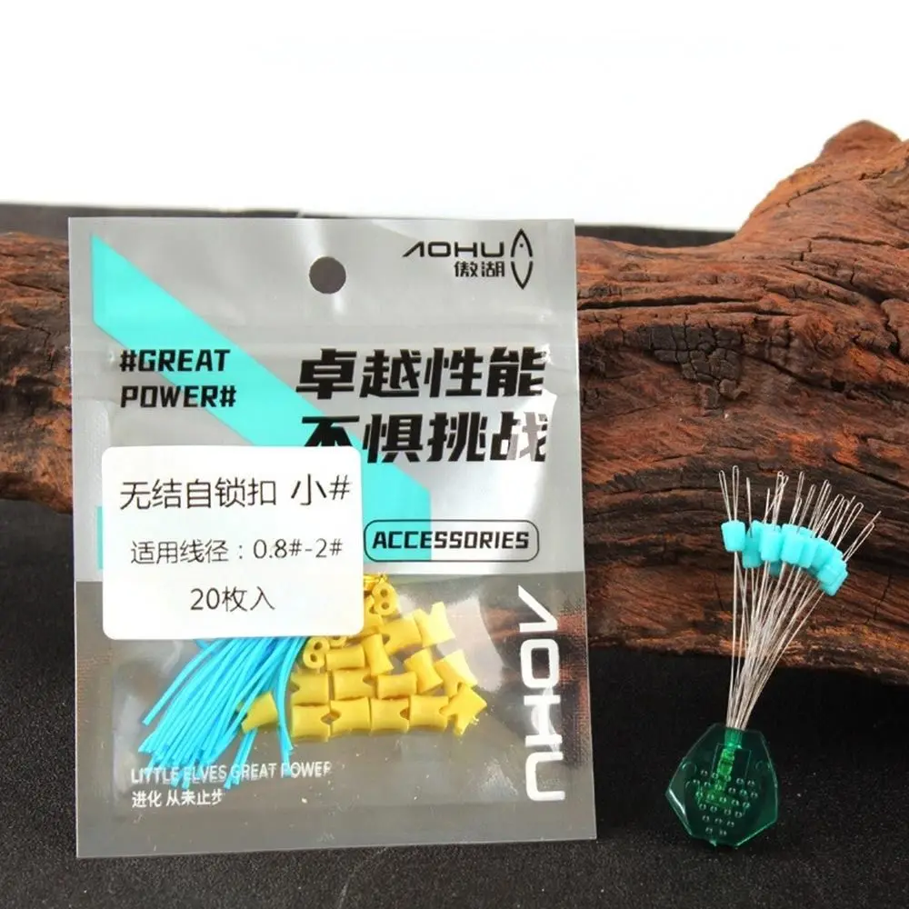 40/100pcs Rod tip Quick Rod Tie Straps button Bungee Leash Fishing Rod Rod tip self-locking buckle Reusable