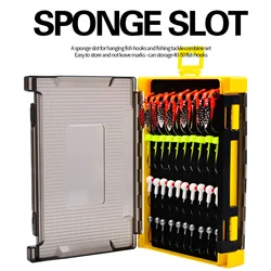 Portable Fishing Tackle Boxes DIY Bait Container Fish Lure Storage Multi Compartments Plastic Case Fishing Accessories Tool