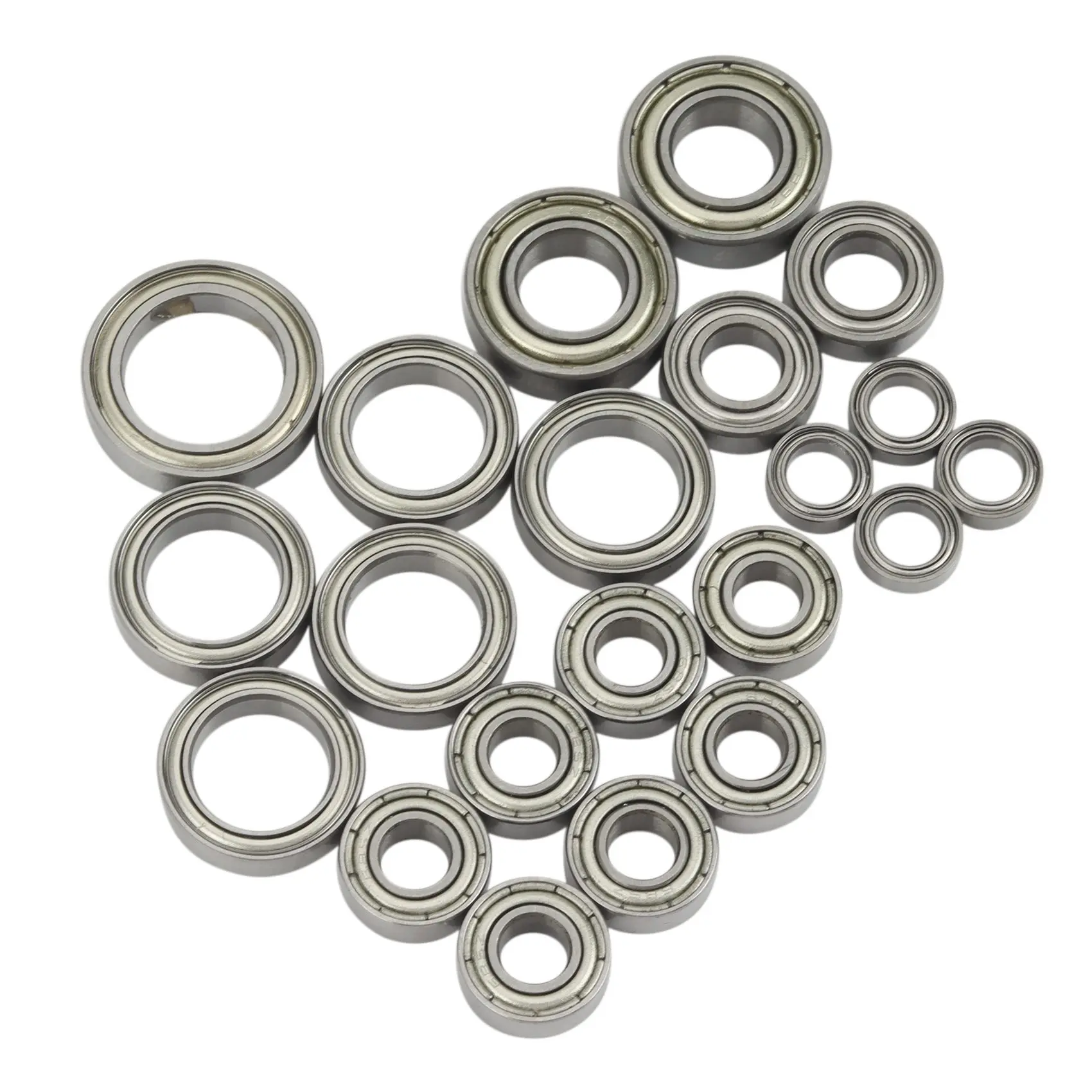 21Pcs Ball Bearing Kit for Traxxas Slash 4X4 VXL LCG Stampede RC Car Upgrade Parts Accessories