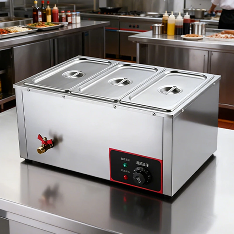 Commercial Food Warmer 2 Lattices Electric Chocolate Cheese Melting Machine Heater Dipping Cylinder Melter For Restaurant Use