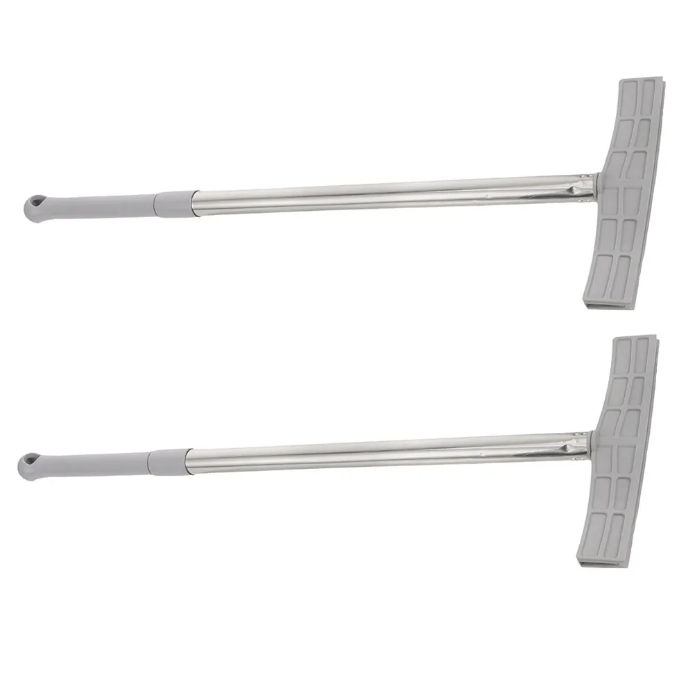 2Pcs Telescopic Handheld Sign Holders Stainless Steel Adjustable Signboard Pole for Sports Meets Airport Pickups