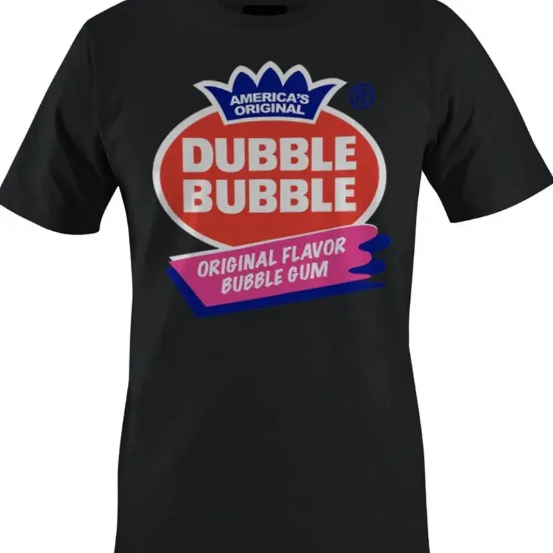 Officially Licensed Dubble Bubble Original Flavor Logo Men's T shirt